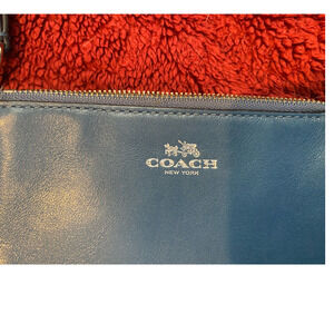 Coach wallet Blue retail:$275